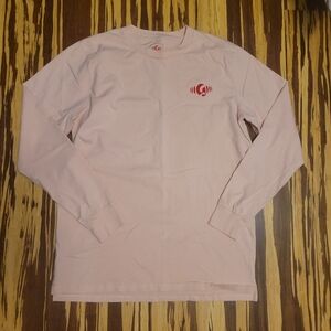 Glossier Tour Light Pink Long Sleeve Tee Size L